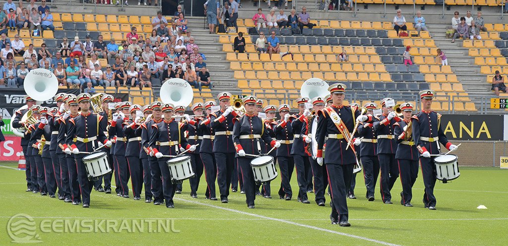 Drumfanfare Laurentius stadion