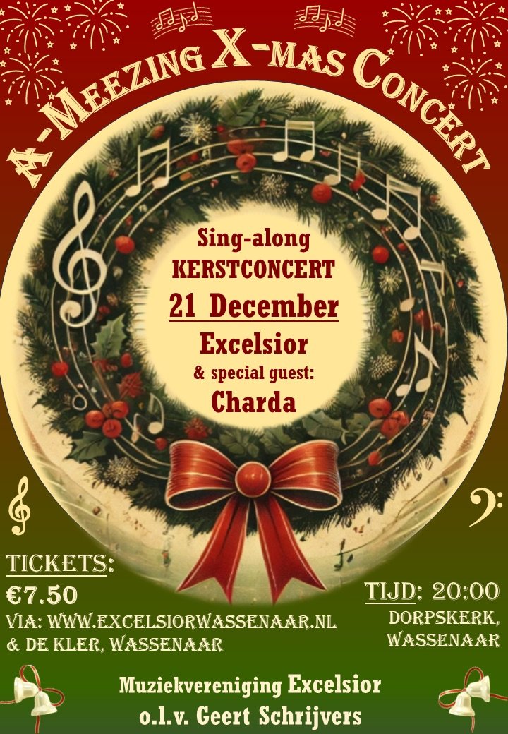 Poster Kerstconcert 2024